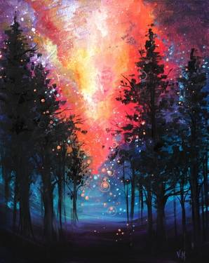 Paint Nite: Magical Sunset — Painting
