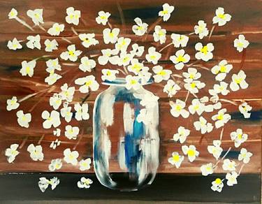 Later summer flowers  — Painting
