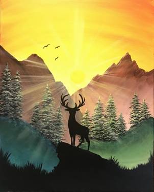 10/24/2026 In the Clearing Paint Nite at Viviano's, Chesterfield, MO — Painting