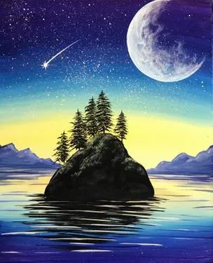 Starlight Island at Kelseys Grandpark — Painting