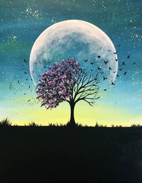 Wind Swept Dawn — Painting