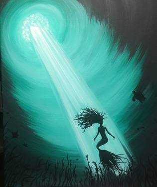 Saturday A Mermaid’s World — Painting