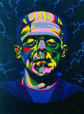 Pop Art Frankie "Frankenstein's Monster" Halloween Painting Event — Painting