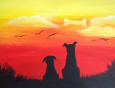 Dog Daze @ The Forum — Painting