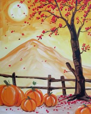 Falling for Autumn — Painting
