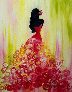 PAINT NITE AT SIDELINES — Painting