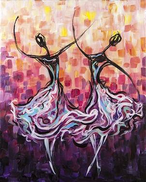 Dancers II — Painting