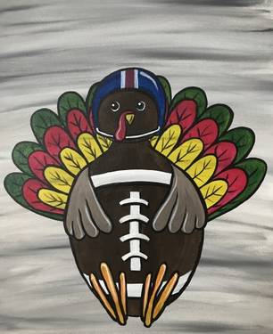 Pass the Turkey  — Painting