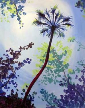 Palm Tree Dream — Painting