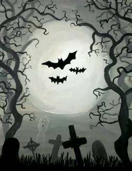 Fill In The Spook at Saltfire Brewing Co Taphouse — Painting