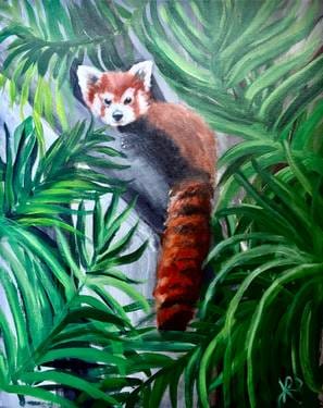 Red Panda  — Painting