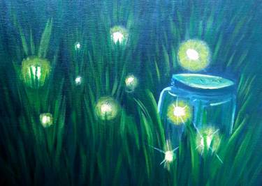 Summer Night — Painting
