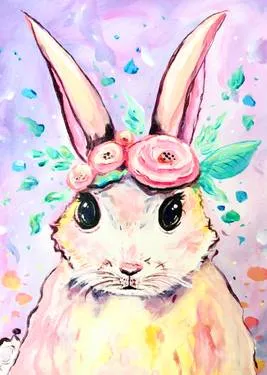 Bella Bunny — Painting