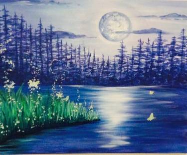Thursday Calm Night 2 — Painting
