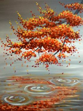 Sugar Maple Reflection  — Painting