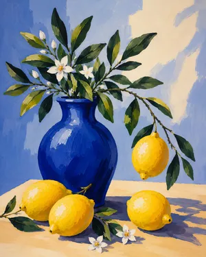 When Life Gives You Lemons Paint & Sip at Grafted Cellars — Painting
