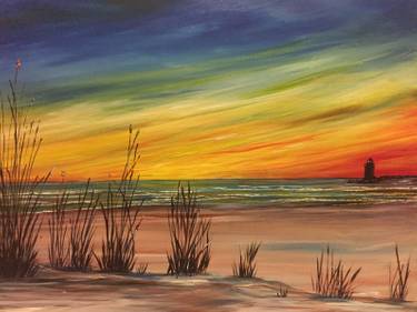 East Coast Sunset  — Painting