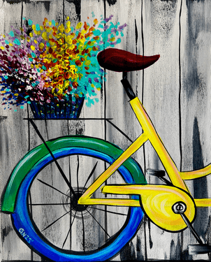 The Google Bike — Painting