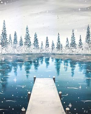 Friday Dockside Solstice — Painting