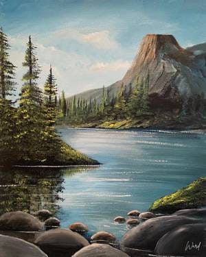 Paint Nite @ Moose Hunt Club THURSDAYS! Ward's Rocky — Painting