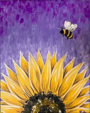 Sunflower Daze  — Painting