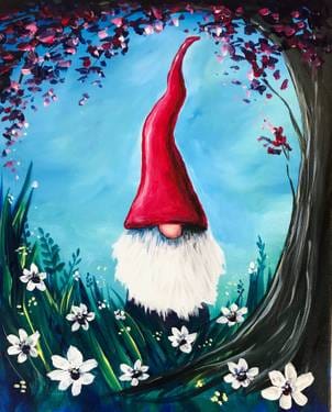 Gnome for Spring — Painting