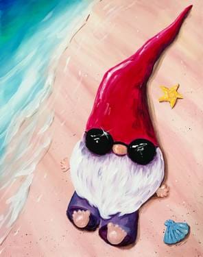 Beach-Gnomer — Painting