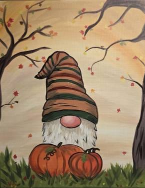 Fall Gnome Paint Nite @ Broadway Portobello FRIDAYS!  — Painting
