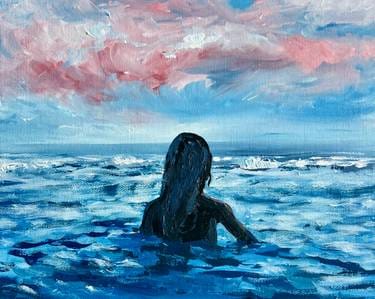 Ocean Swim  — Painting