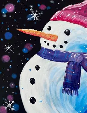 Build a Snowman at Saltfire Brewing Co Taphouse — Painting