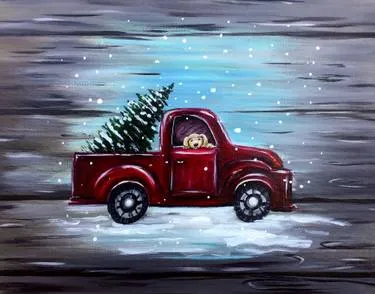 Holiday Trip at Diana's Oyster Bar - Markham — Painting