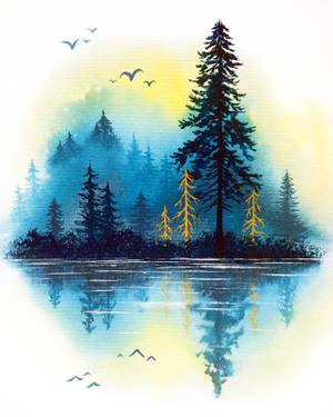 Forest Splendor  — Painting