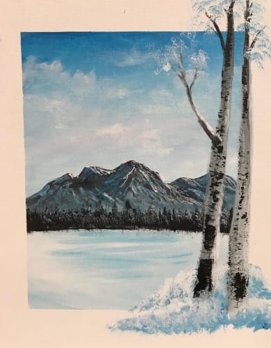 Silver Lake at Ye Olde Sonoma Public House — Painting