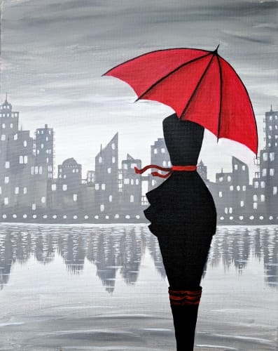 PAINT NITE AT SIDELINES — Painting