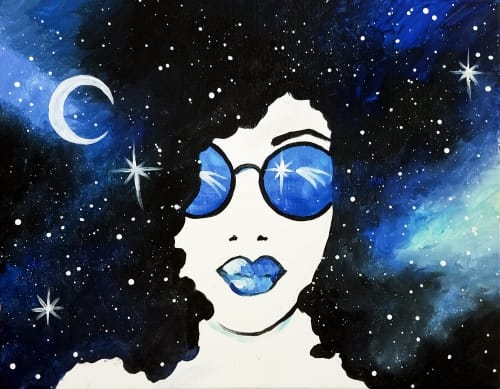 PAINT NITE AT SIDELINES — Painting