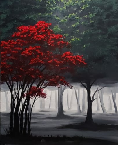Sunday After the Rain — Painting