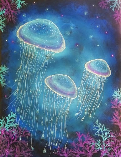 Jellyfish Galaxy - Barleycorn's Florence   — Painting