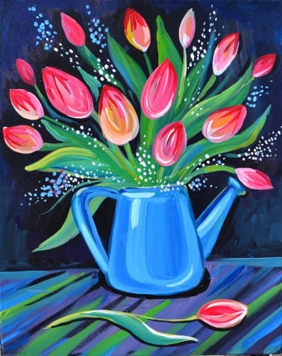 Paint Night at Boston Pizza Kingsway — Painting