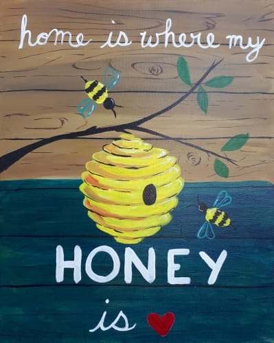 Paint Night at Newcastle — Painting
