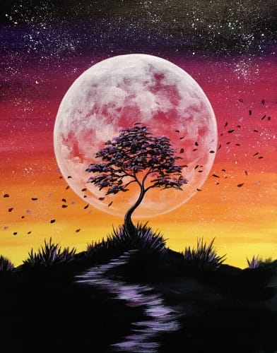 Wind Swept Dusk — Painting