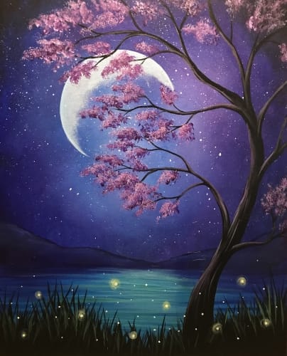 Mystical Moonlight — Painting