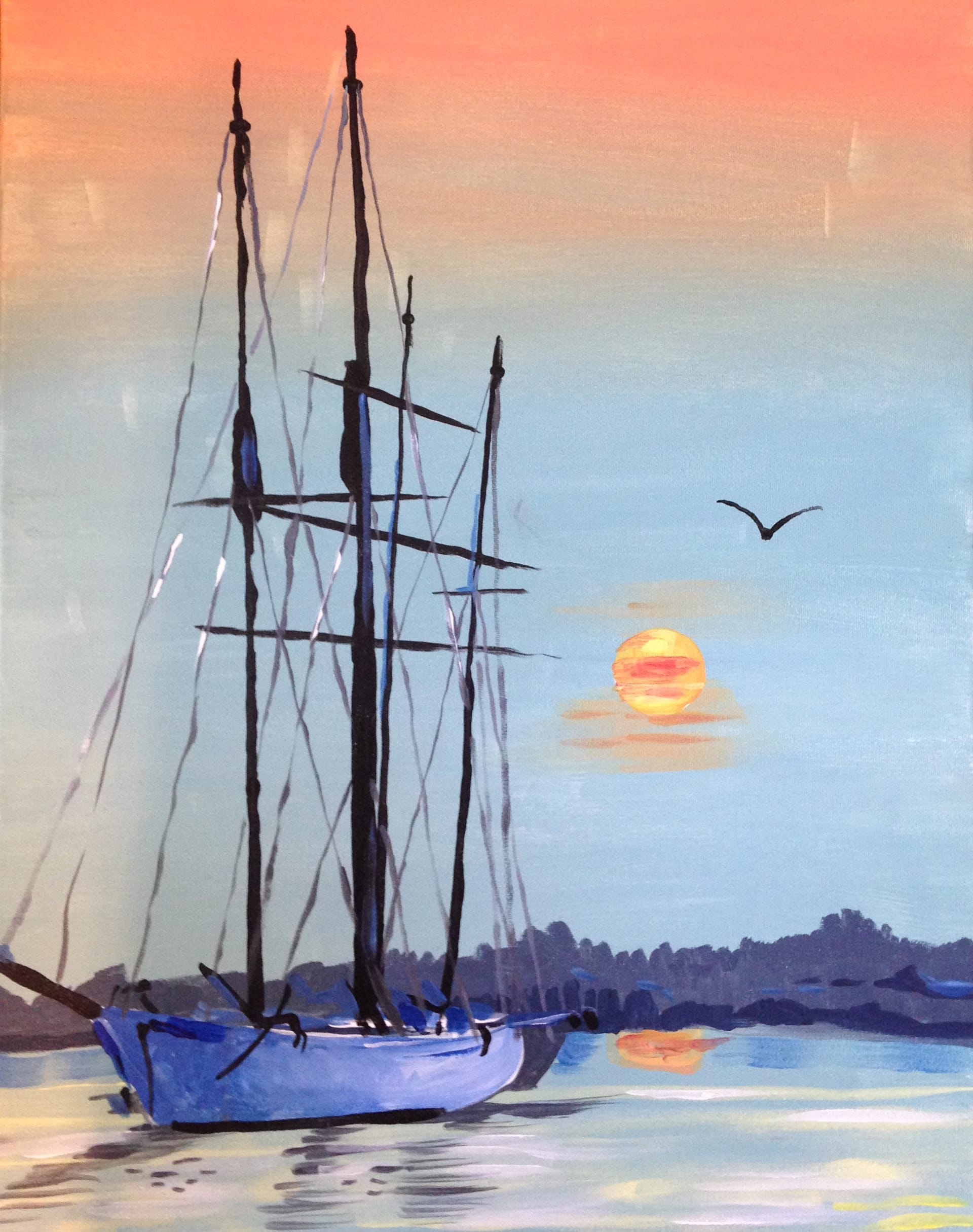PAINT NITE SIDELINES — Painting