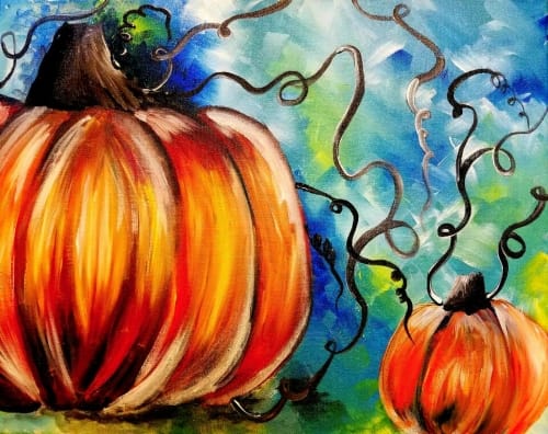 Welcome to the Pumpkin Patch — Painting