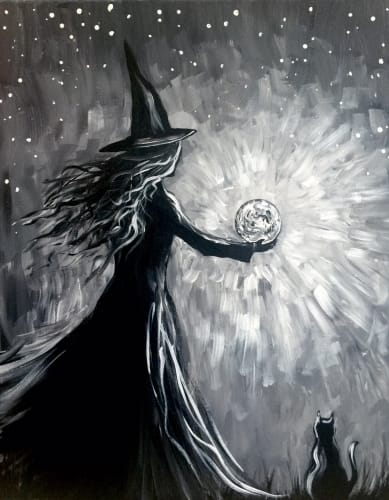 Witch's Moonspell — Painting