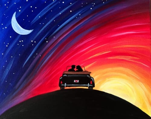 Saturday License to Love — Painting