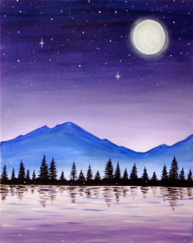 Starry Skies and Fireflies @ Mongle 06-24-2026 — Painting