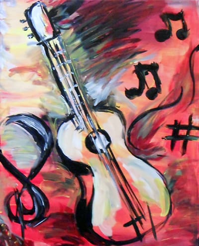 Saturday Guitar Notes — Painting