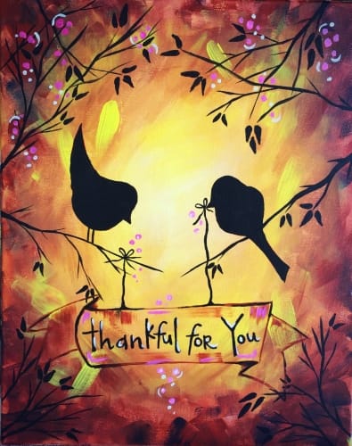 Thankful for You — Painting