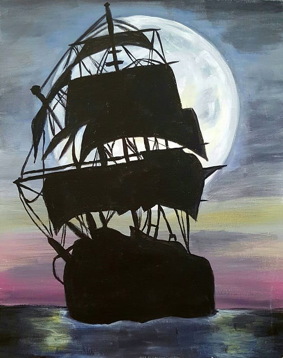 Pirate Ship Painting Event in Mesa Az  — Painting