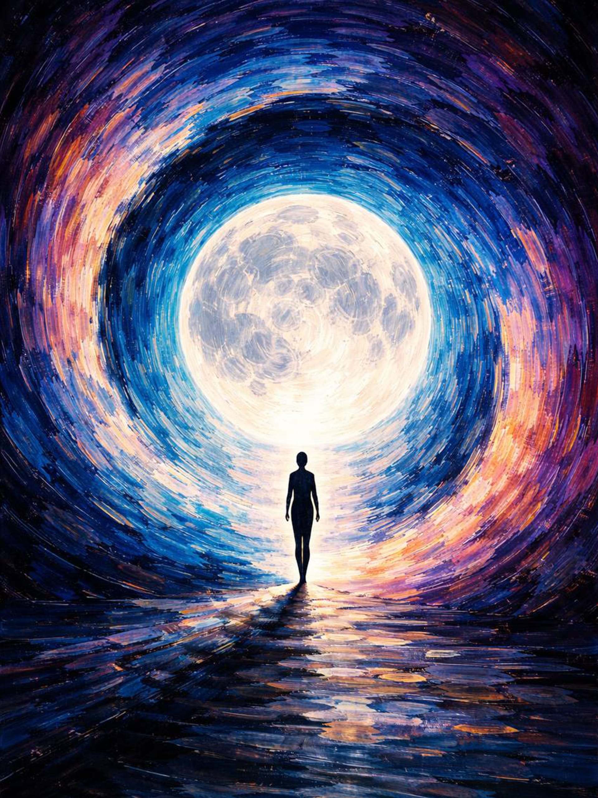Moon Portal — Painting
